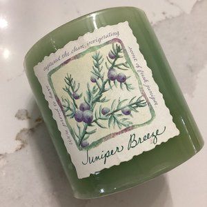 NEW! White Barn Candle Company Juniper Breeze Home Fragrance Candle 3"x3" SEALED